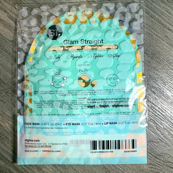 SFGLOW Glam in Paradise 3-Piece Mask Set - Picture 2 of 4